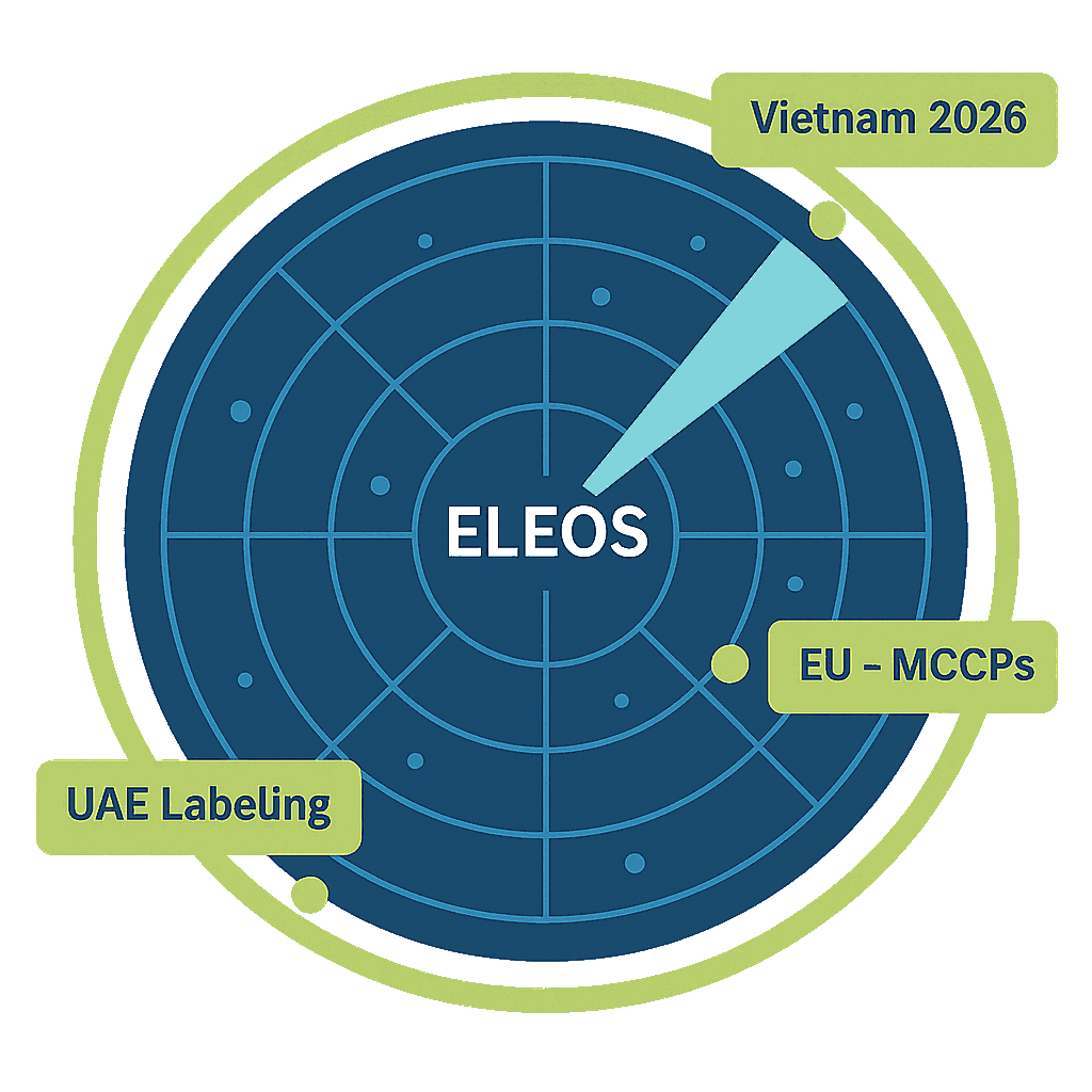 Différents logos représentant les services de certification RoHS